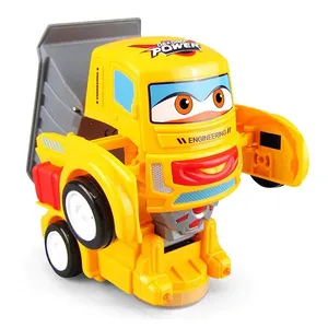 ماشین بازی وای جی تویز مدل کامیون تبدیل شونده چراغدار YJ388-53