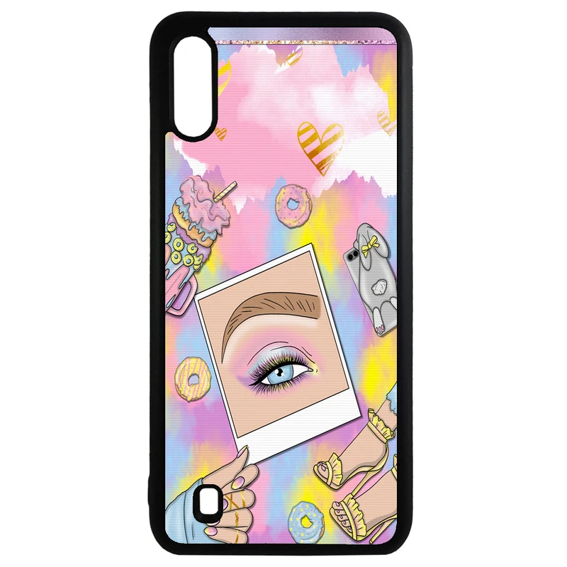 کاور طرح میک آپ کد 110646 مناسب برای گوشی موبایل سامسونگ galaxy a01