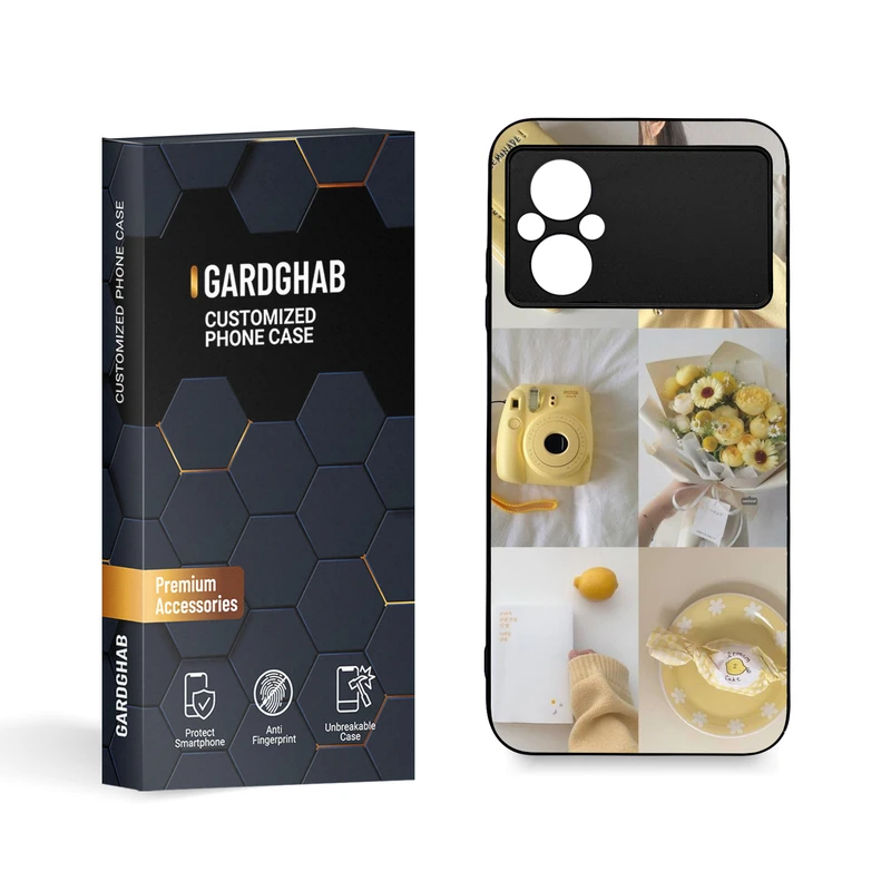 کاور گارد قاب مدل دخترانه مناسب برای گوشی موبایل شیائومی Poco M4 5G / M5 4G