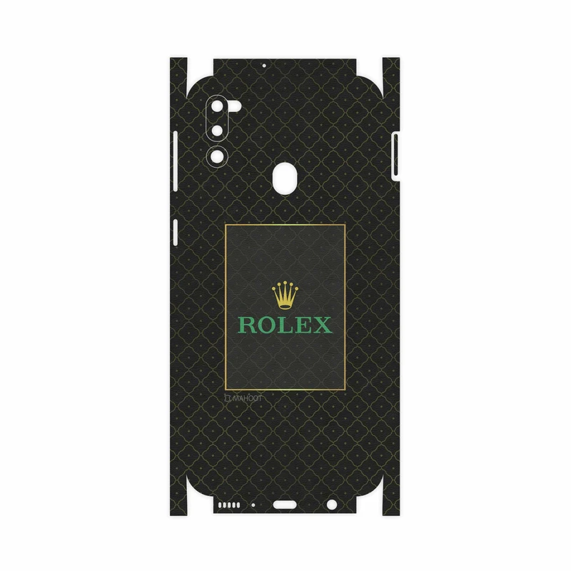 برچسب پوششی ماهوت مدل Rolex-Logo-FullSkin مناسب برای گوشی موبایل سامسونگ Galaxy M21 (2021) Edition
