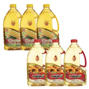 روغن ذرت تصفیه و روغن مخصوص سرخ کنجد کارمیسن - 1.7 لیتر مجموعه ۶ عددی