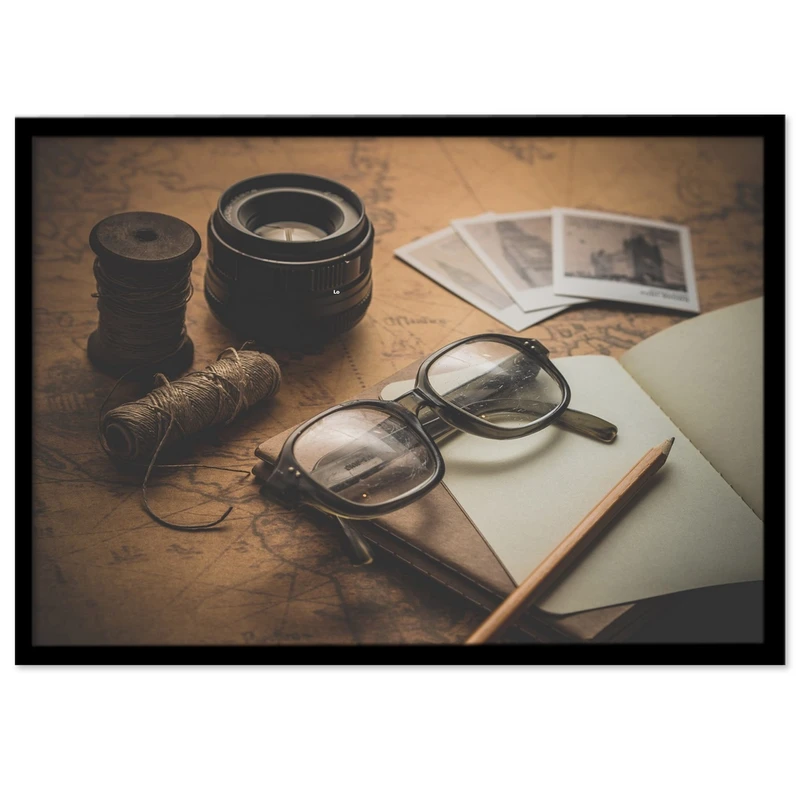 تابلو بکلیت طرح عینک مطالعه مدل B-14768