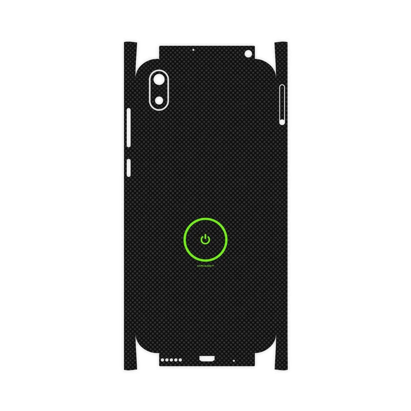 برچسب پوششی ماهوت مدل Minimal Power Button-FullSkin مناسب برای گوشی موبایل هوآوی Y5 2019