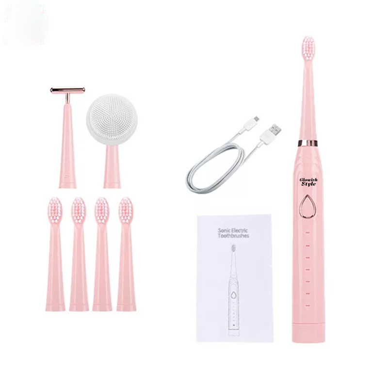 مسواک برقی گلویش استایل مدل ماساژور صورت کد TL-F23