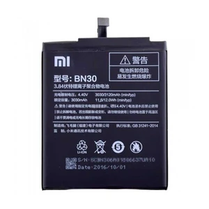 باتری موبایل مدل BN30 ظرفیت 3120 میلی آمپر ساعت مناسب برای گوشی موبایل شیائومی Redmi 4A