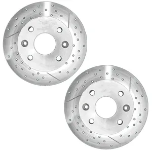 دیسک ترمز چرخ جلو مدل AutoNxt.001402 مناسب برای تیبا و کوییک بسته 2 عددی