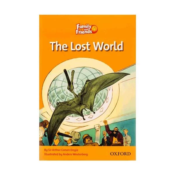 کتاب Family and Friends 4 The Lost World اثر Arthor Conan Doyle انتشارات OXFORD عکس شماره 1