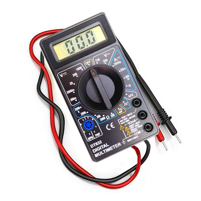 مولتی متر دیجیتال ۱۰ آمپر المپیا کد OLMP83