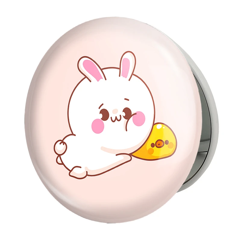 آینه جیبی خندالو طرح خرگوش بامزه مدل تاشو کد 29203