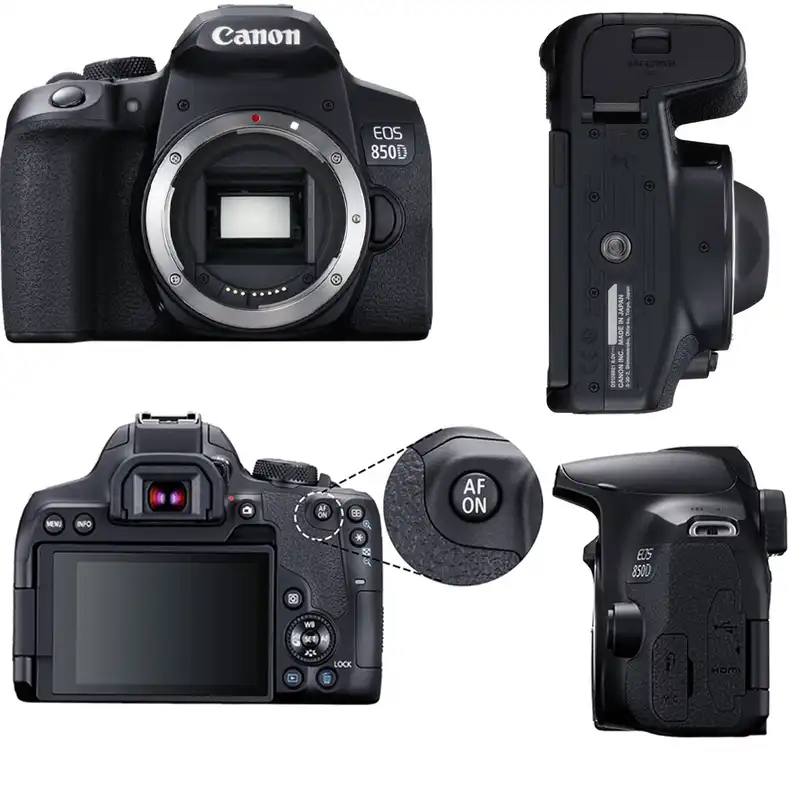 دوربین دیجیتال کانن مدل EOS 850D به همراه لنز 24 میلی متر F/2.8 STM
