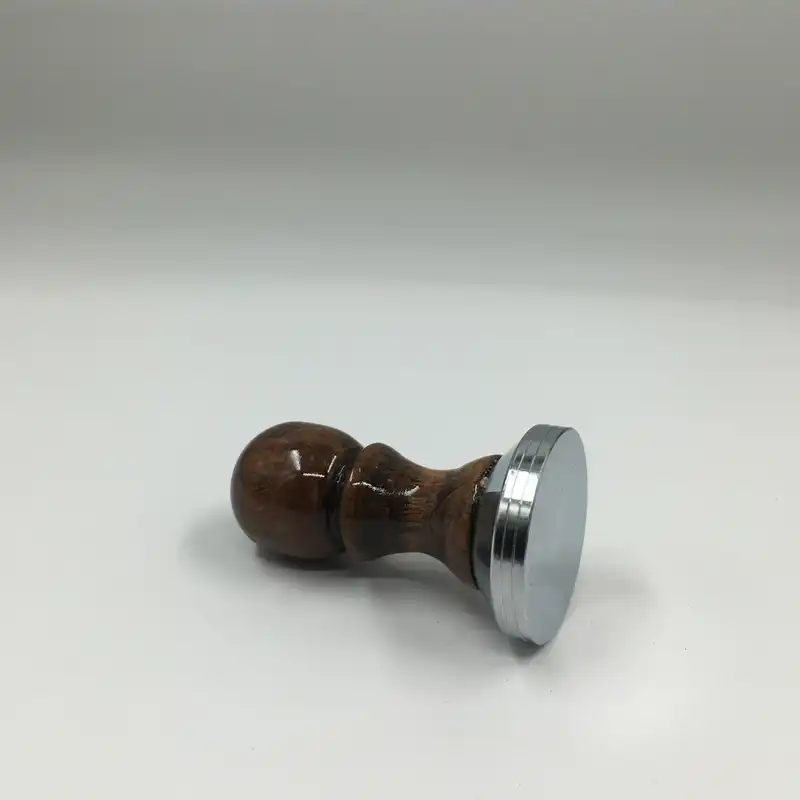 تمپر قهوه مدل چوبی