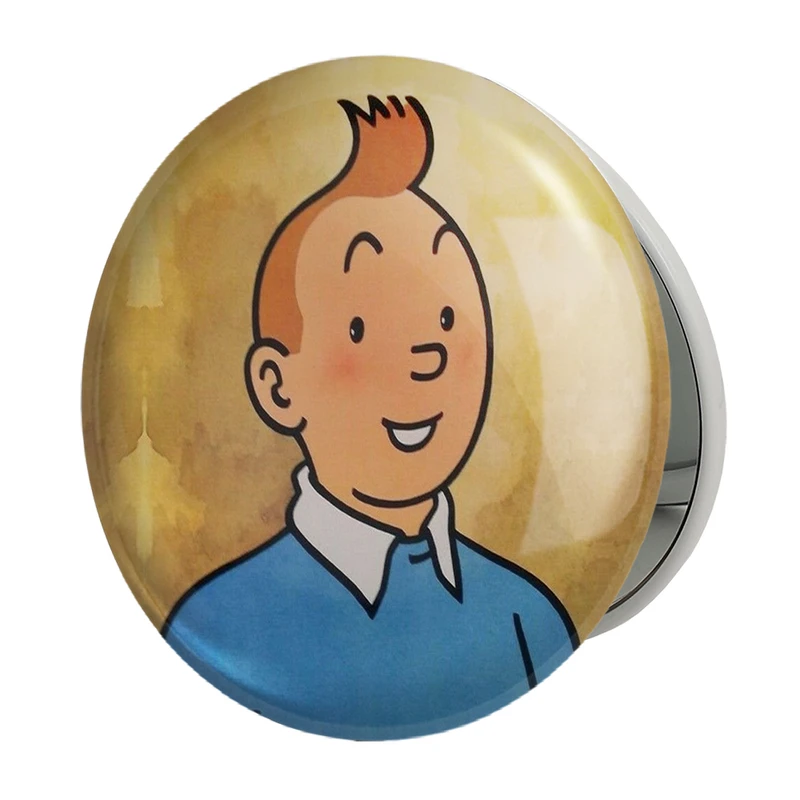 آینه جیبی خندالو طرح ماجراهای تن تن مدل تاشو کد 3347 