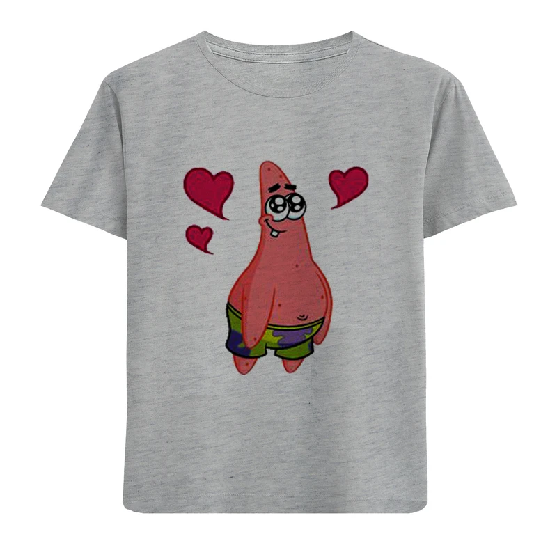 تی شرت آستین کوتاه دخترانه مدل پاتریک F650