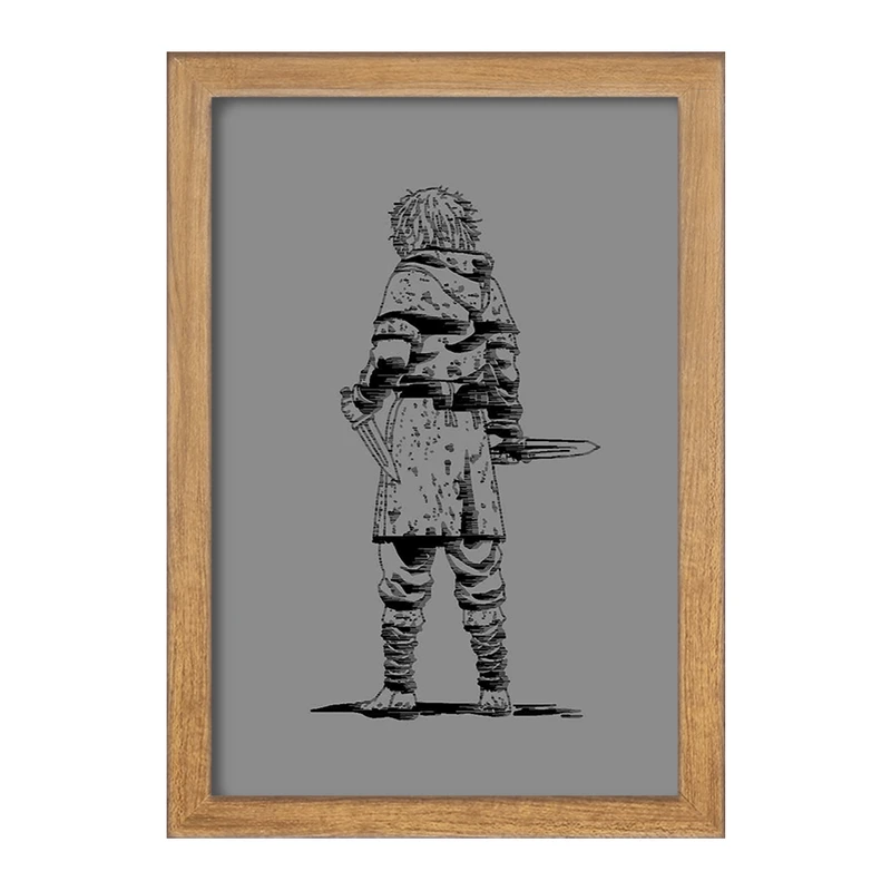 تابلو خندالو مدل تورفین انیمه حماسه وینلند Vinland Saga کد 27492