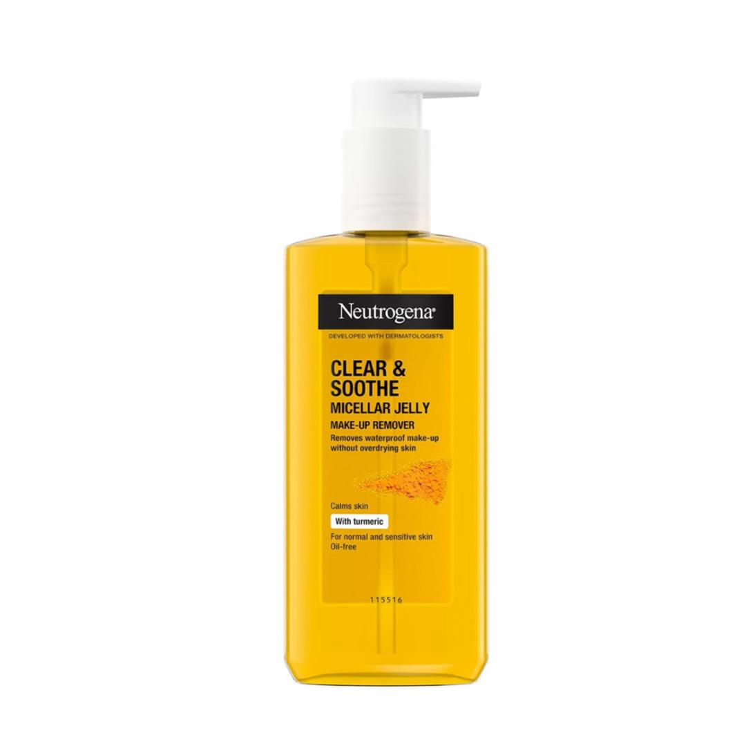 ژل شست‌وشوی صورت نوتروژینا مدل Clear &amp; Soothe مناسب برای انواع پوست حجم 200 میلی‌لیتر