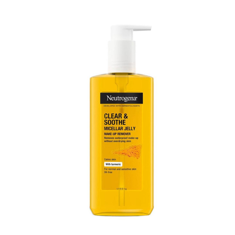 ژل شست وشوی صورت نوتروژینا مدل Clear & Soothe مناسب برای انواع پوست حجم 200 میلی لیتر