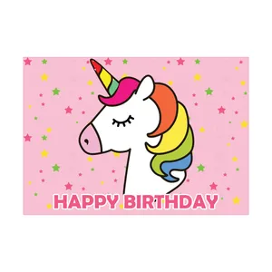 بنر تم تولد طرح اسب تک شاخ کد B-SED_3366