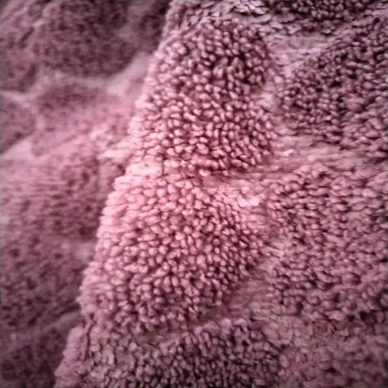 پارچه حوله ای مدل پرسی برجسته طرح قلب کد Pz150