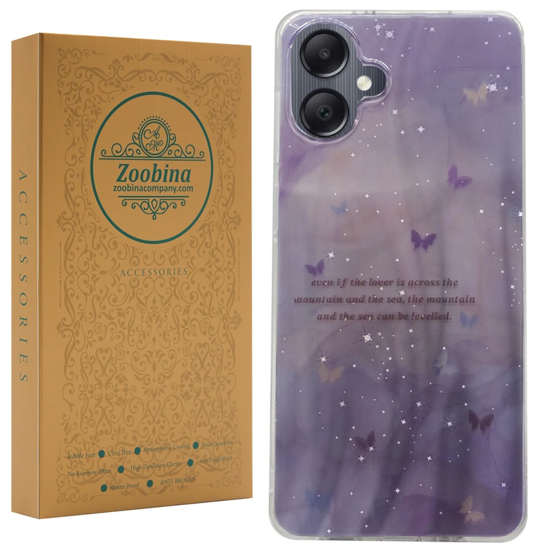 کاور زوبینا مدل Hena مناسب برای گوشی موبایل سامسونگ Galaxy A07