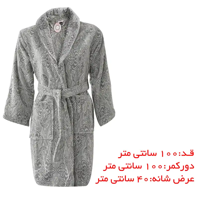 سرویس حوله پالتویی زنانه 4 تکه دانتلا ویتا مدل G - 2659814