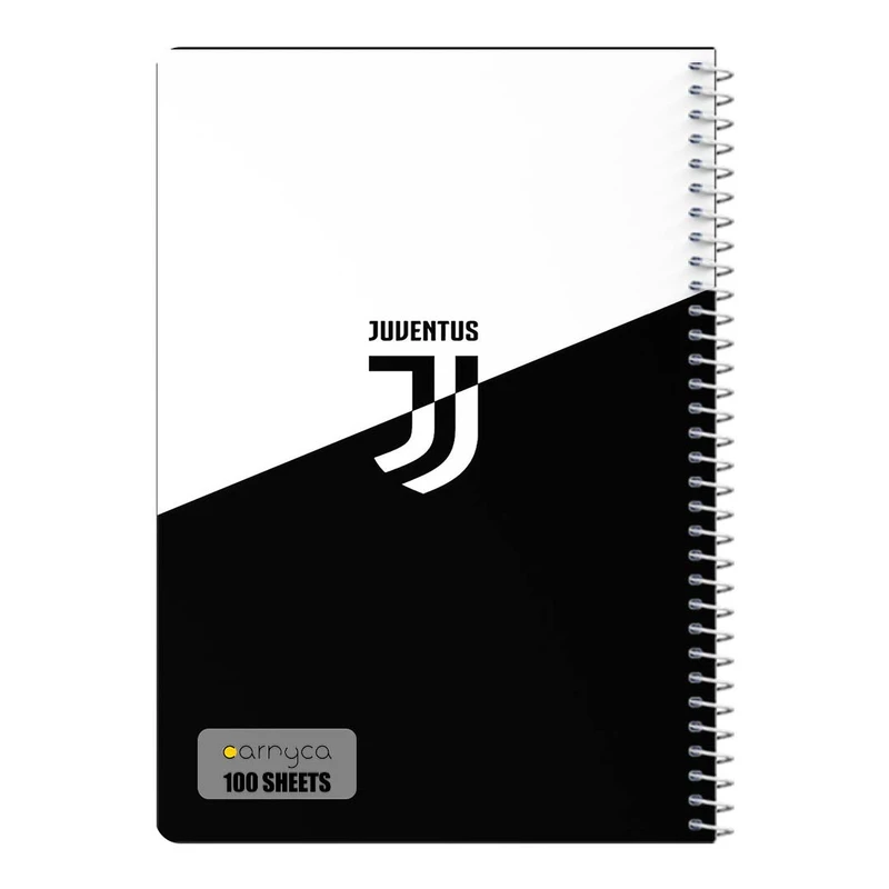 دفتر مشق 100 برگ سیمی کارنیکا طرح یوونتوس Juventus کد 23073