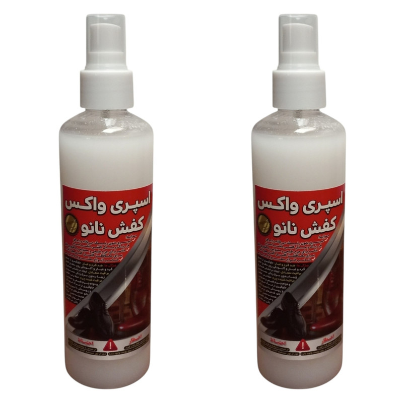 اسپری واکس کفش مدل نانو مجموعه 2 عددی 