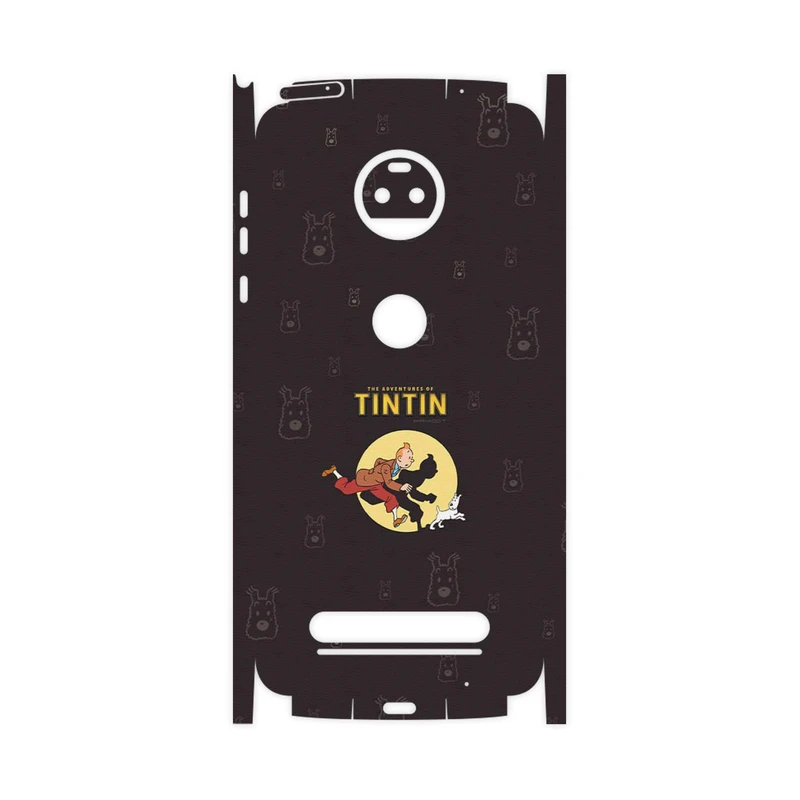 برچسب پوششی ماهوت مدل Tintin-FullSkin مناسب برای گوشی موبایل موتورولا Moto Z2 Force
