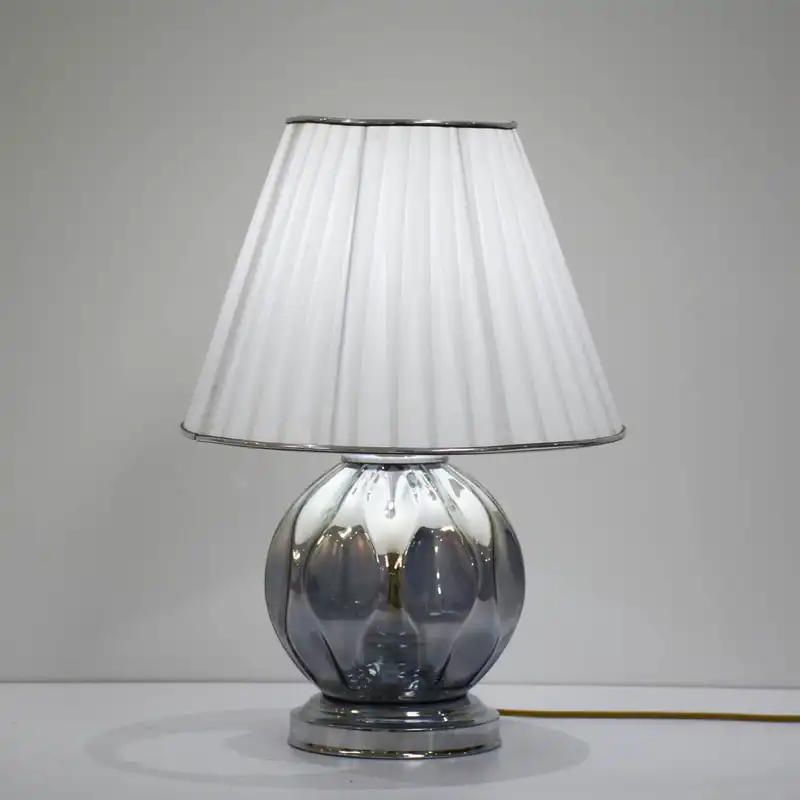 آباژور رومیزی مدل گیتی سیلور