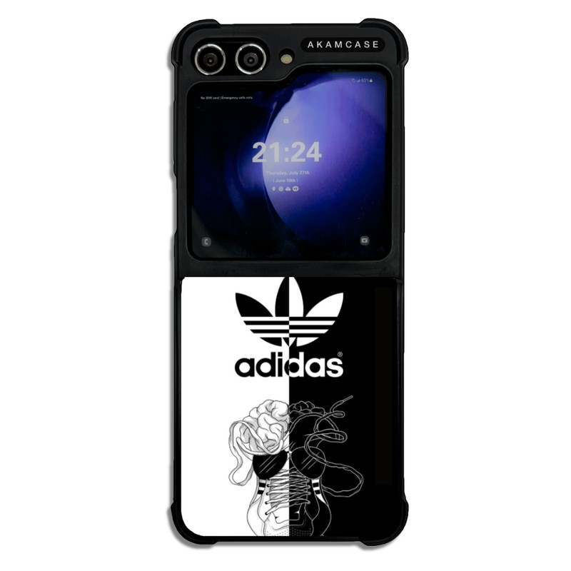 کاور آکام مدل AMCWSGZFLIP5-ADIDAS12 مناسب برای گوشی موبایل سامسونگ Galaxy Z Flip 5