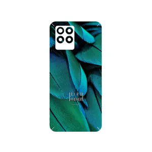 MAHOOT Green Feather Cover Sticker for Realme 8 Pro