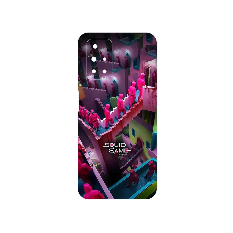 برچسب پوششی ماهوت مدل Squid Game مناسب برای گوشی موبایل شیائومی Redmi 10
