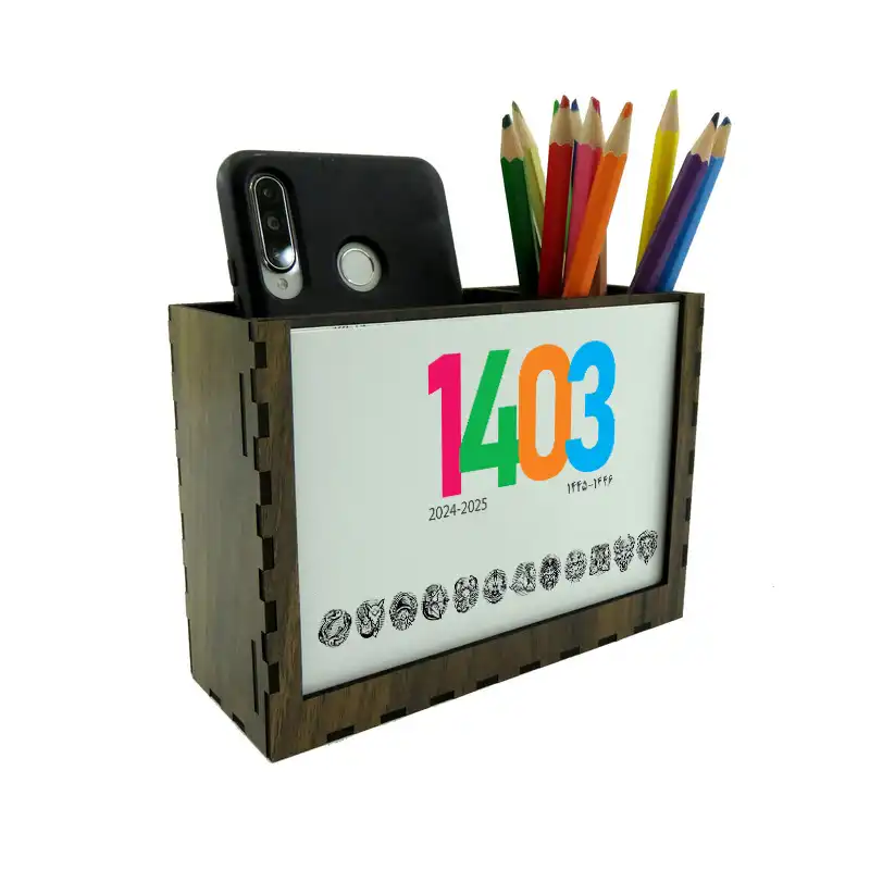 تقویم رومیزی سال 1403 مدل چوبی