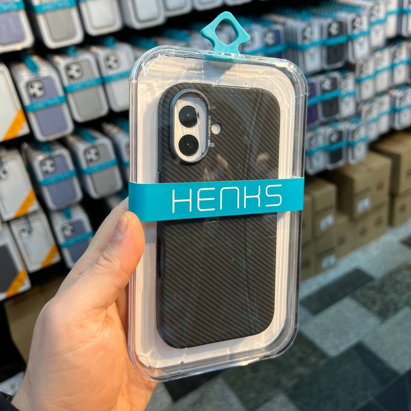 ‎کاور هنکس مدل Kevlar Leather مناسب برای گوشی موبایل اپل iphone 16