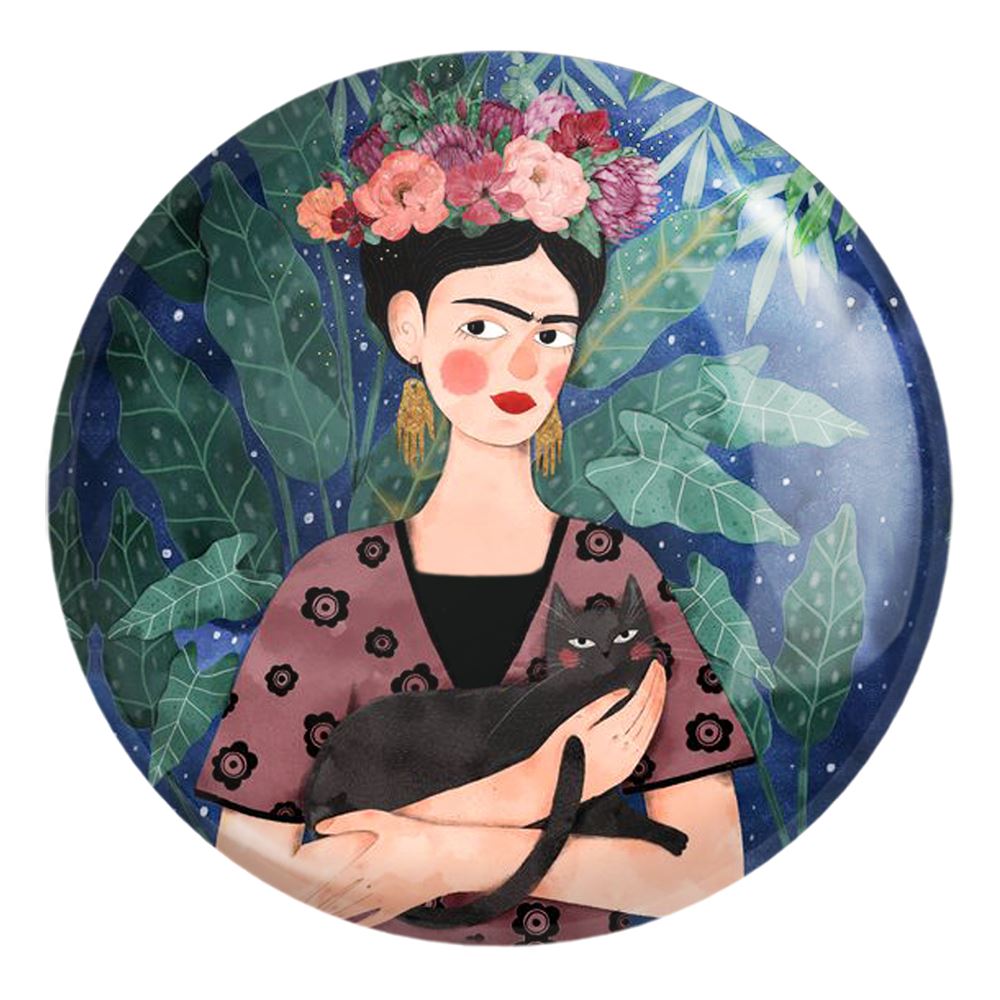 پیکسل خندالو طرح فریدا کالو Frida Kahlo کد 3718 مدل بزرگ