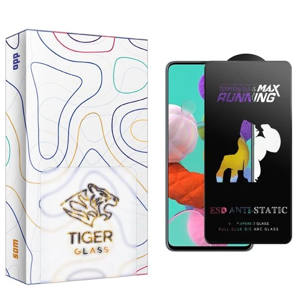 محافظ صفحه نمایش تایگر گلس مدل APL2newpkg Running Max مناسب برای گوشی موبایل سامسونگ Galaxy A51