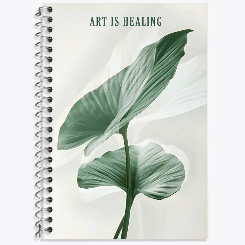 دفتر نت موسیقی 50 برگ خندالو طرح Art Is Healing کد F5664