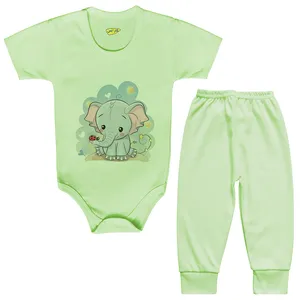 ست بادی و شلوار نوزادی کارانس مدل BSTG-3178