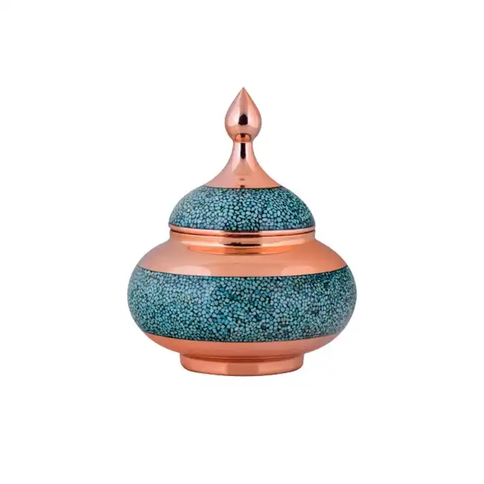 قندان فیروزه کوبی مدل شیرازی کد B25