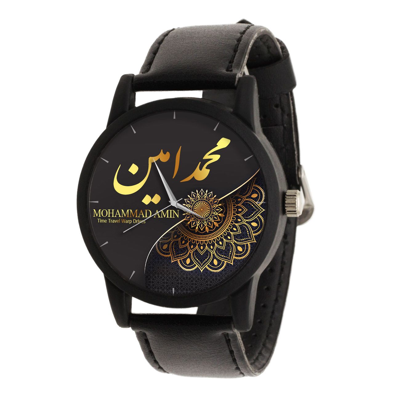 ساعت مچی عقربه ای مردانه طرح محمد امین کد LF3269 -  - 1