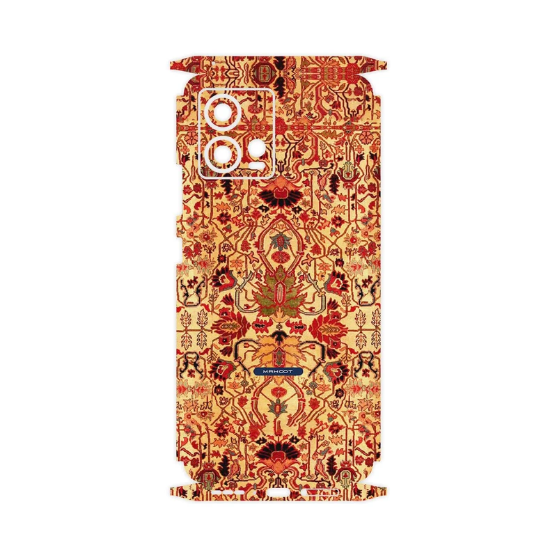 برچسب پوششی ماهوت مدل Persian_Carpet_Yellow-FullSkin مناسب برای گوشی موبایل موتورولا Edge 30 Fusion