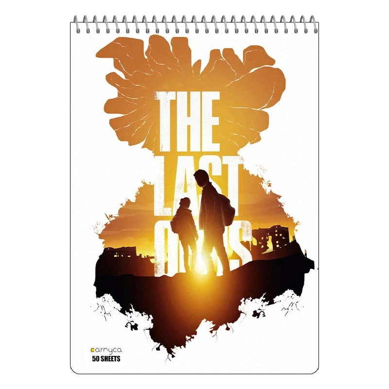 دفتر نقاشی 50 برگ سیمی کارنیکا طرح لست اف اس The Last of Us کد 21814