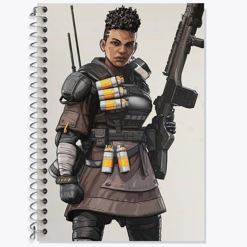 دفتر زبان 50 برگ خندالو مدل سه خط طرح bangalore ایکس لجند کد 30955