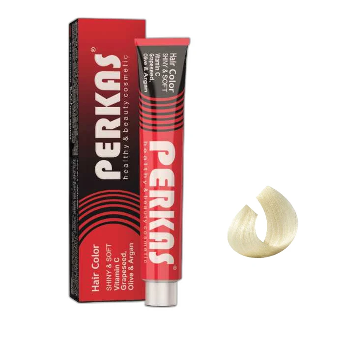 رنگ مو پرکاس شماره pu2 حجم 100 میلی‌لیتر رنگ یونیک 2