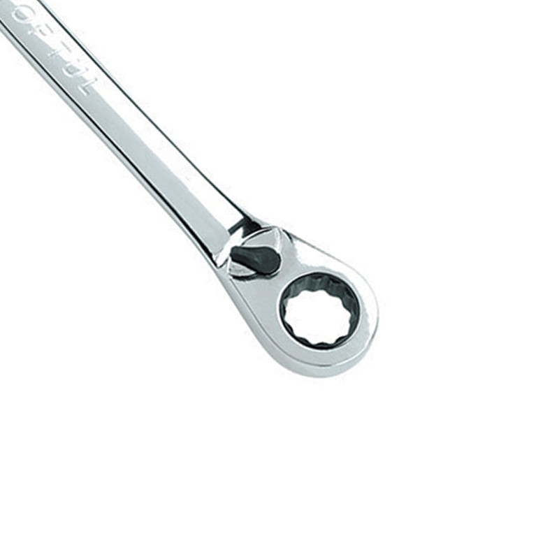 آچار یکسر تخت و یکسر رینگی جغجغه اي ضامن دار تاپ تول مدل ABAF1212 سایز 12 میلی متر