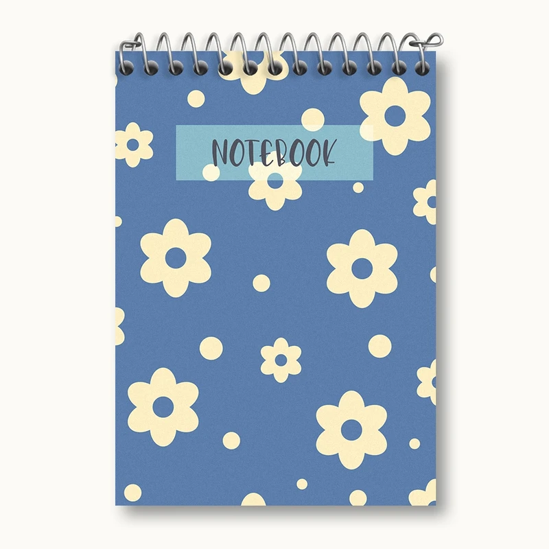 دفتر یادداشت 50 برگ خندالو مدل گل گلی کد N187