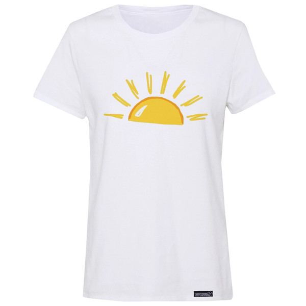 تی شرت آستین کوتاه زنانه 27 مدل خورشید کد RN620