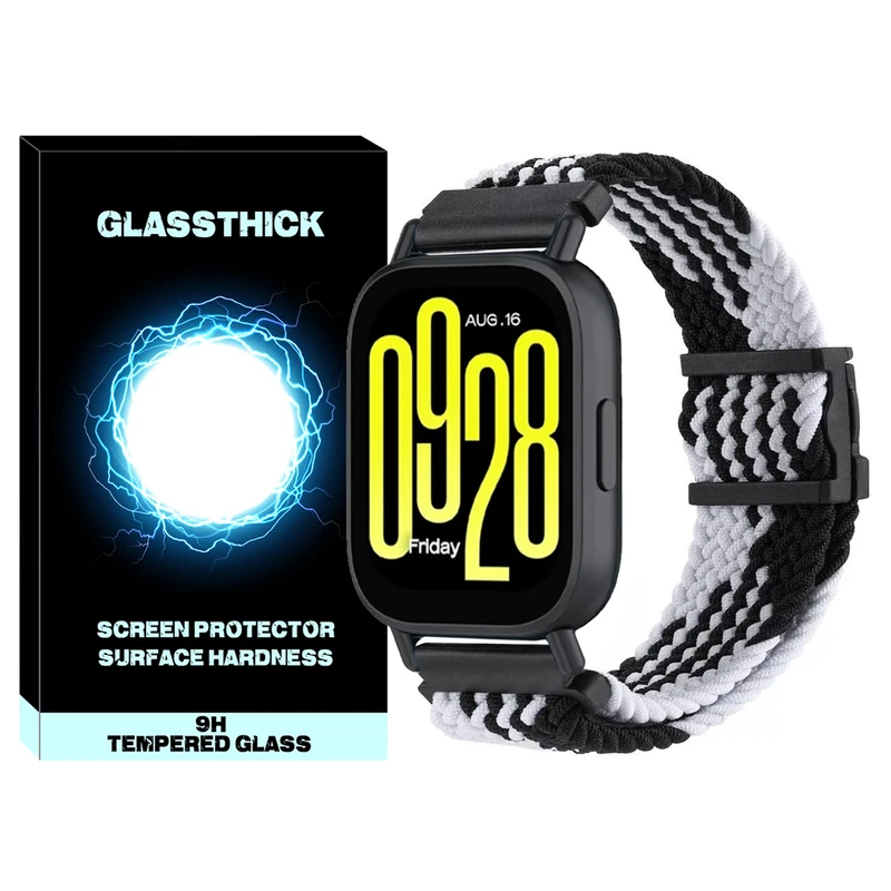 بند گلستیک مدل Braided Magnet GL TW مناسب برای ساعت هوشمند شیائومی Redmi Watch 5 Active / Redmi Watch 5 Lite