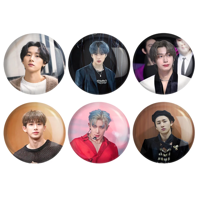 مگنت خندالو طرح گروه مانستا اکس کد 524A مجموعه 6 عددی