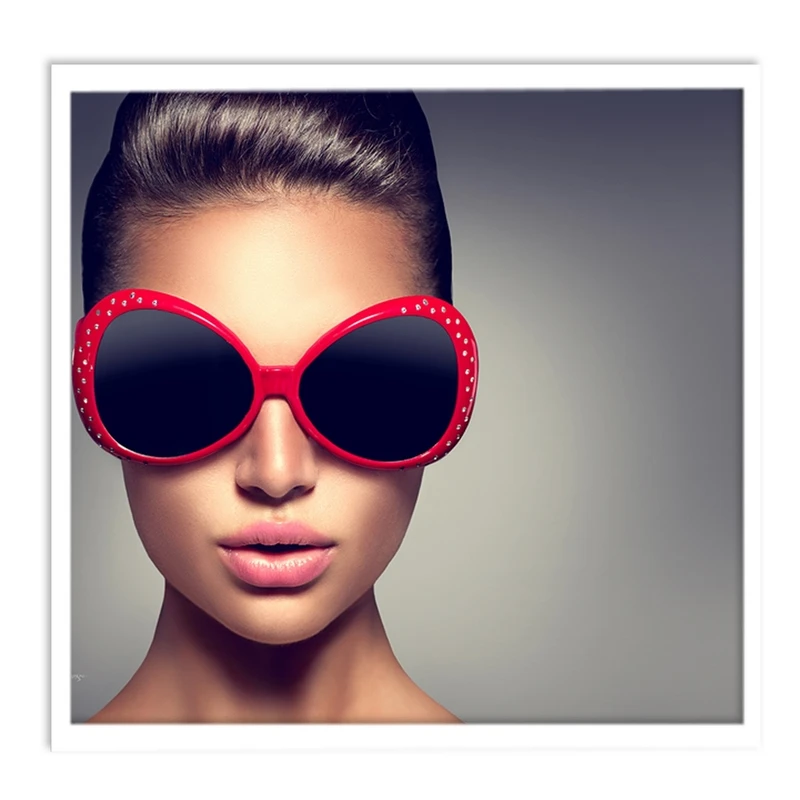 تابلو نوری بکلیت طرح فشن و عینک مدل W-S816