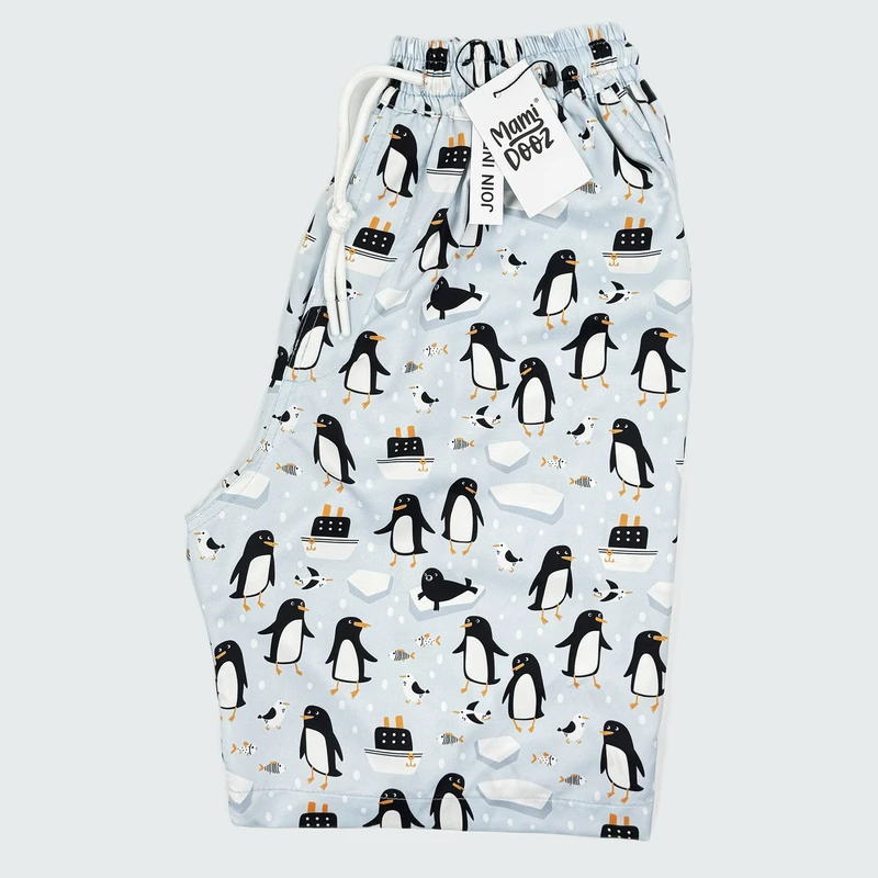 عکس شماره 2 : شلوارک مردانه مامی دوز مدل پنگو سیتی